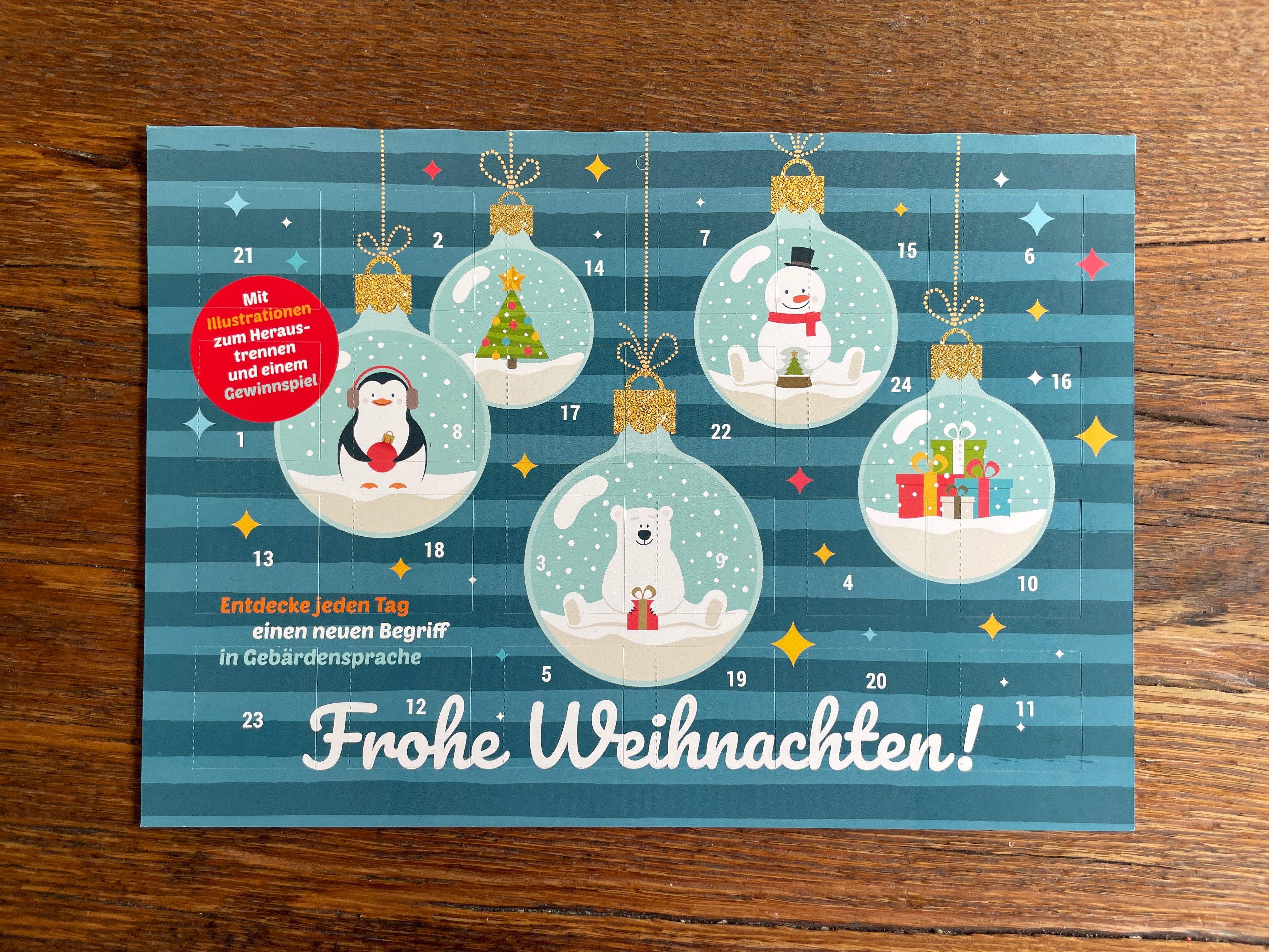 Gebärdenadventskalender